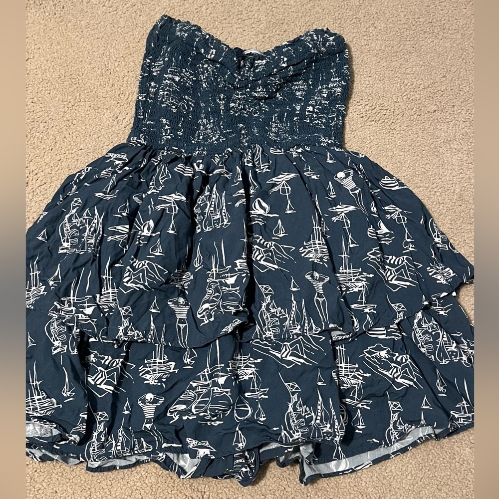 Shore Summer Ruffle Romper